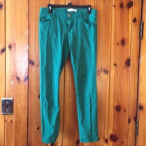 Green pants